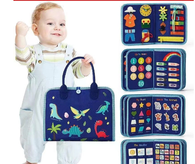 Montessori Felt Busy Book