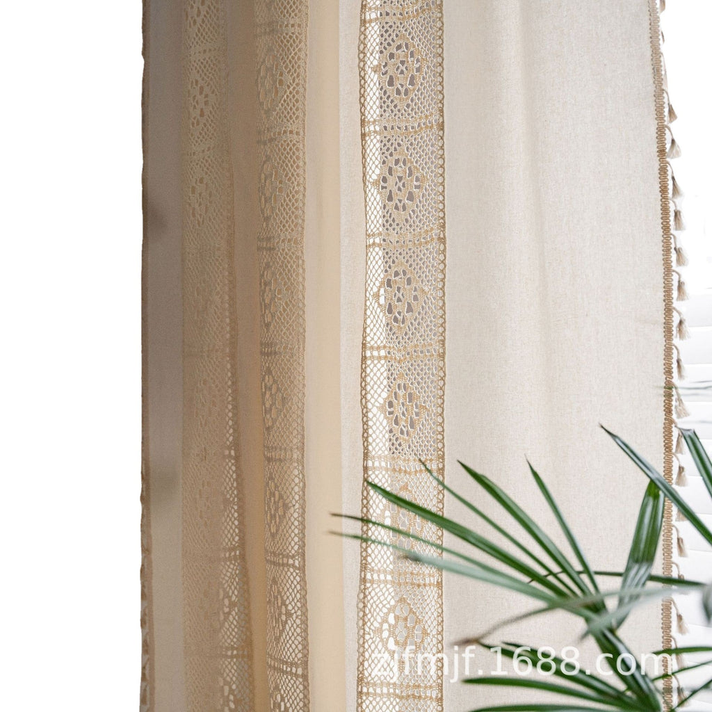 Crochet Café Curtain