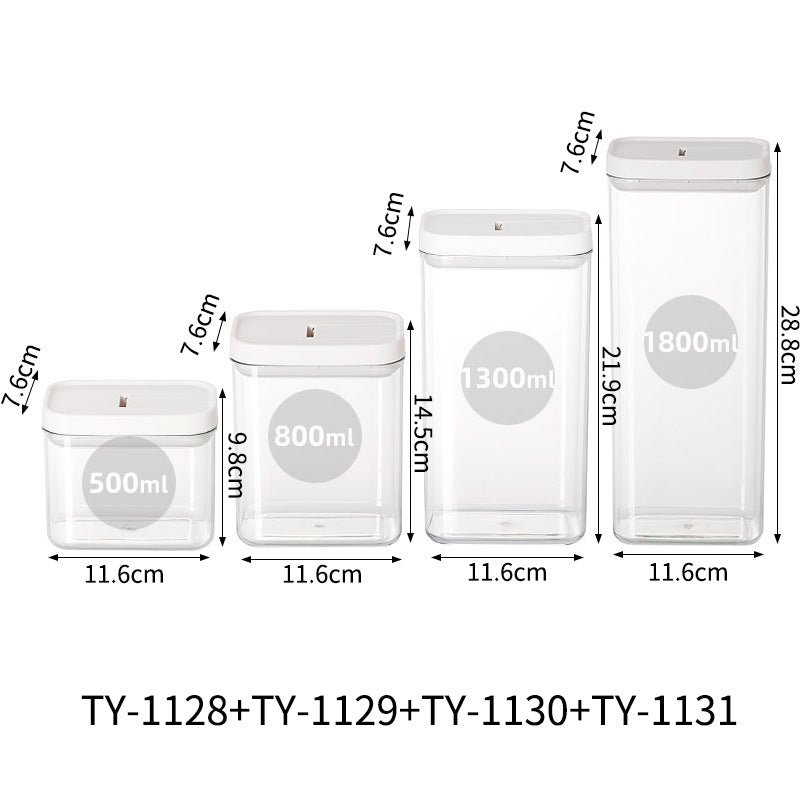 Airtight Pasta Storage Jars