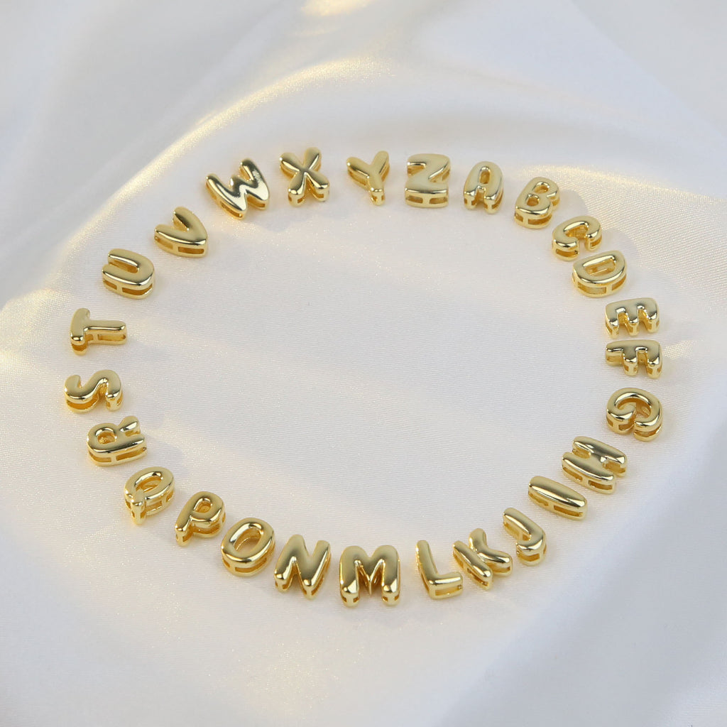 Initial Letter Pendant Necklace