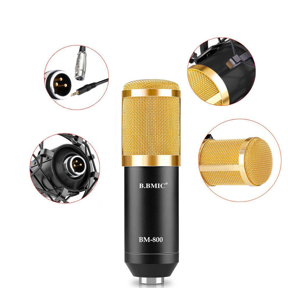 Condenser Microphone Set with Shock Mount
