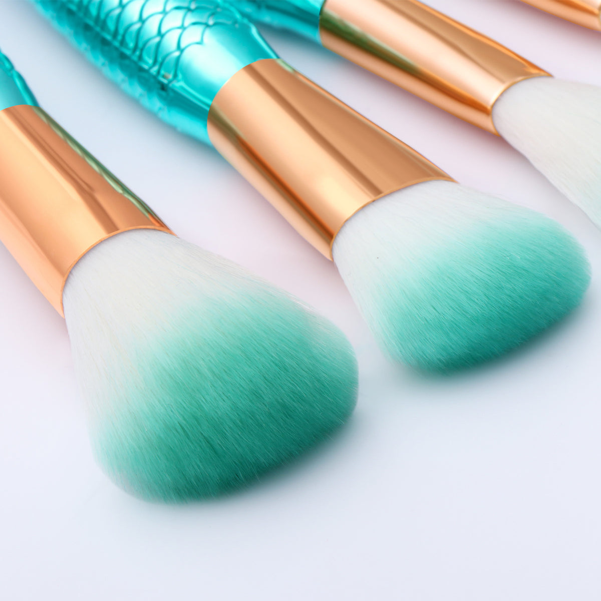 Mermaid Tail Makeup Brush Set