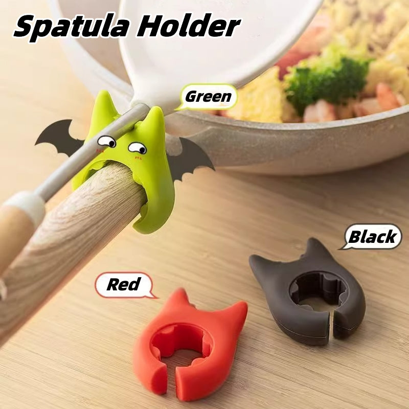 Silicone Spoon Rest & Pot Clip