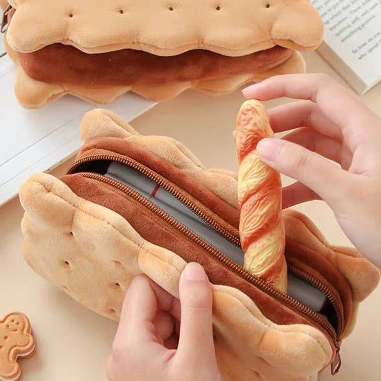 Sandwich Cookie Plush Pouch