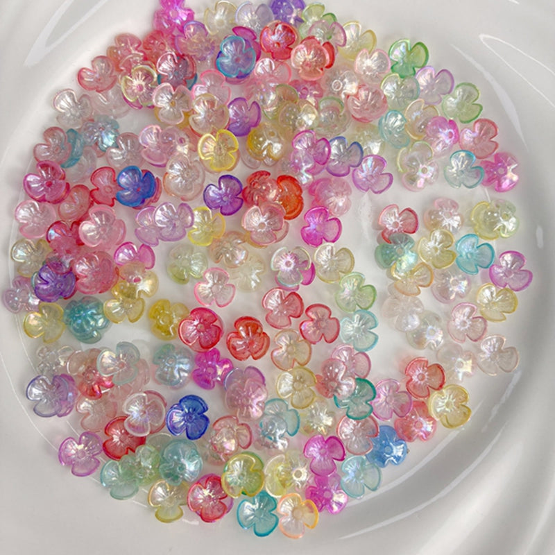 Glow-in-the-Dark Flower Beads