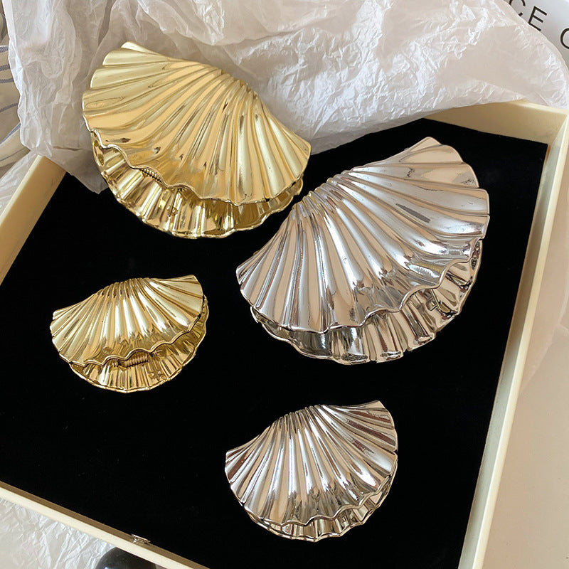 Seashell Metal Hair Claw