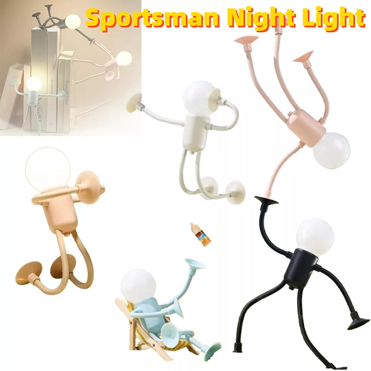 Posable Sportsman Night Light