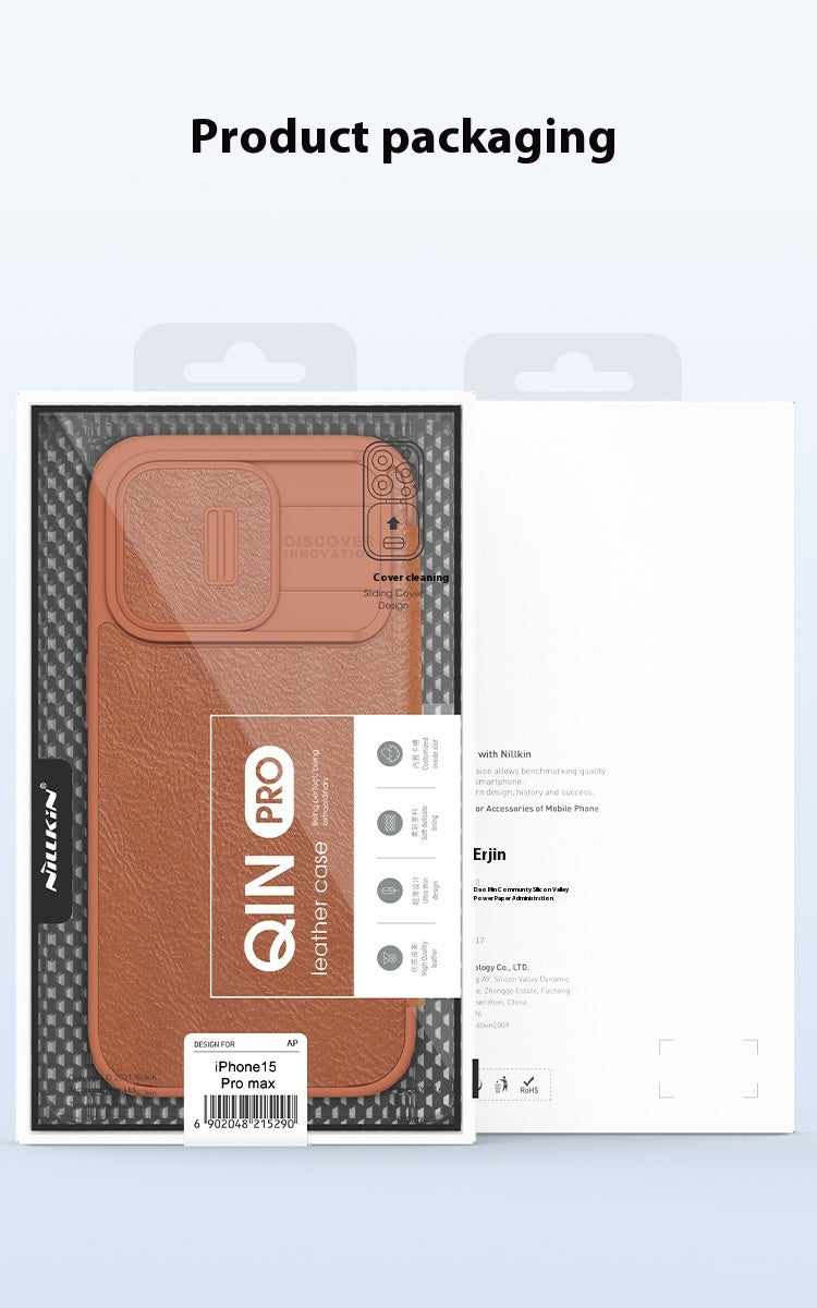 Faux Leather iPhone 15 Case