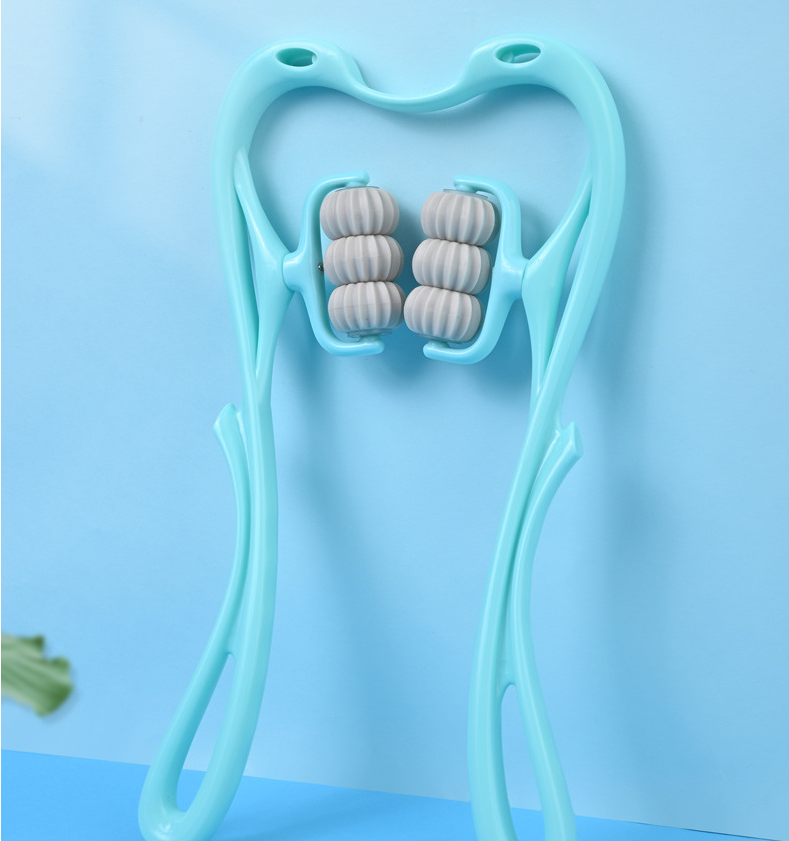 6-Wheel Manual Neck & Shoulder Massage Roller