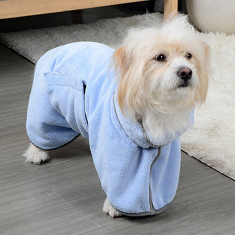 Quick-Dry Pet Bathrobe