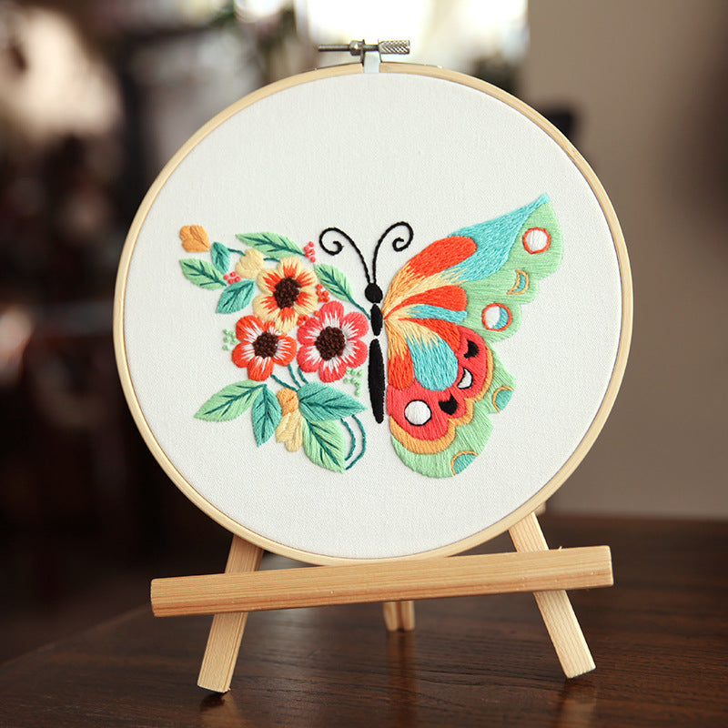 Butterfly Embroidery Kit