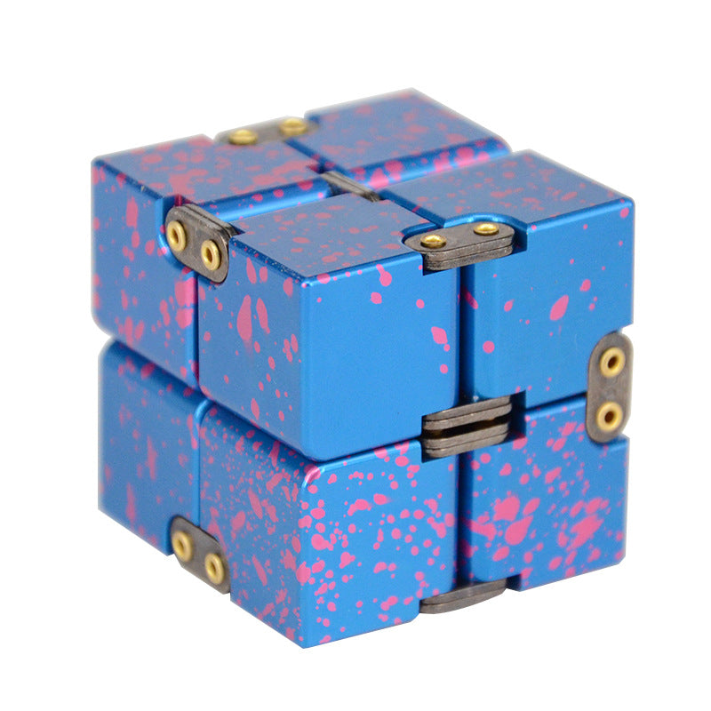 Aluminum Infinity Fidget Cube