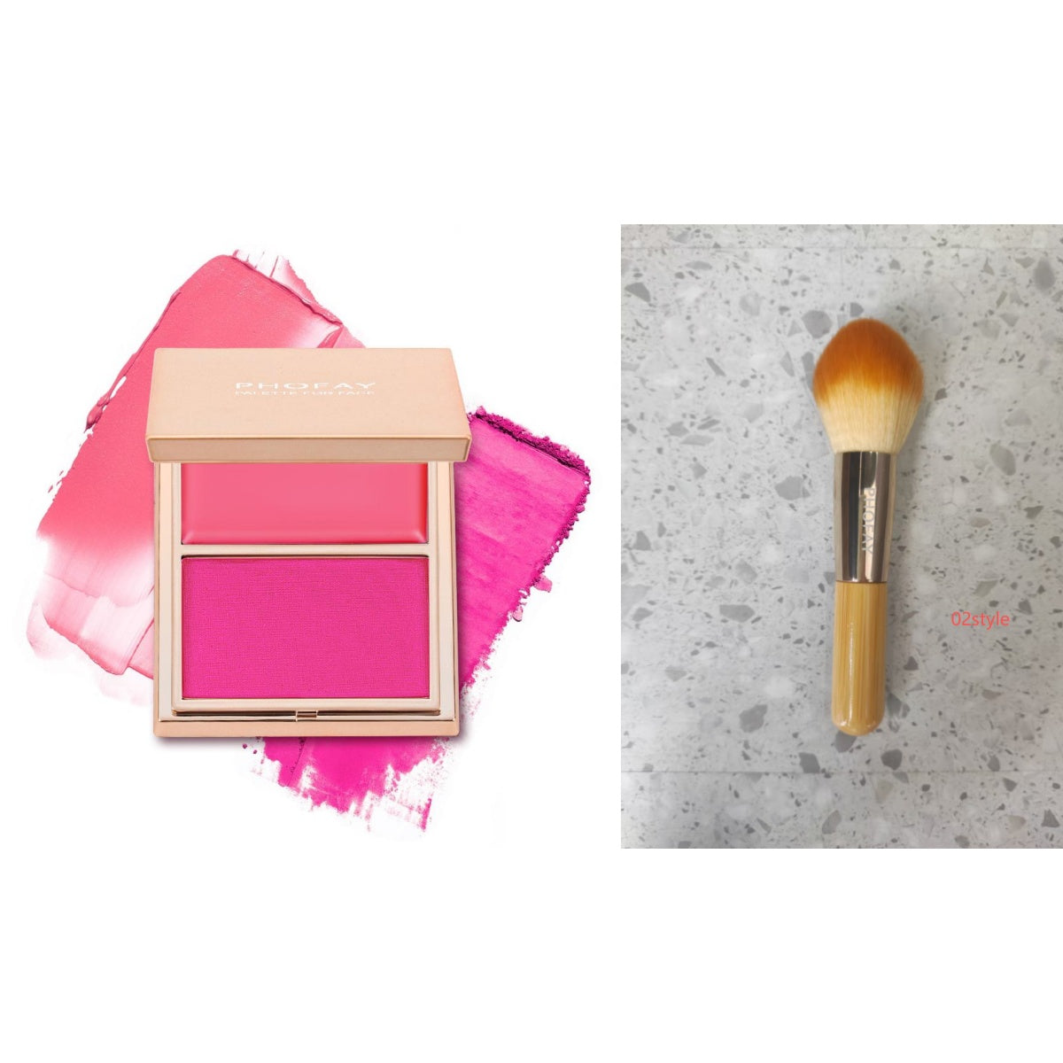 Cream & Powder Blush Duo