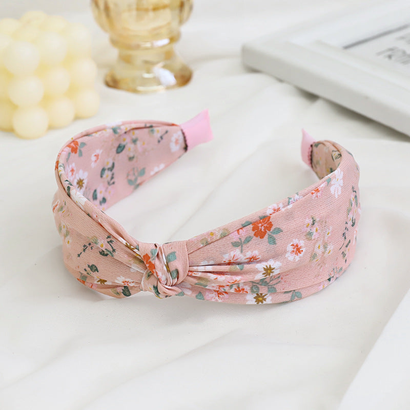 Floral Print Fabric Headband