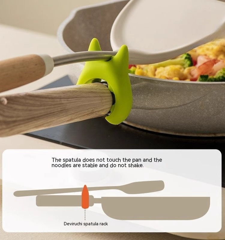 Silicone Spoon Rest & Pot Clip