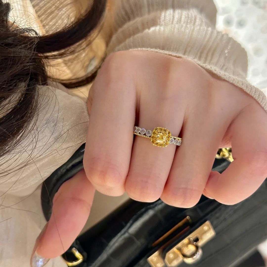 Sugar Cube Crystal Ring