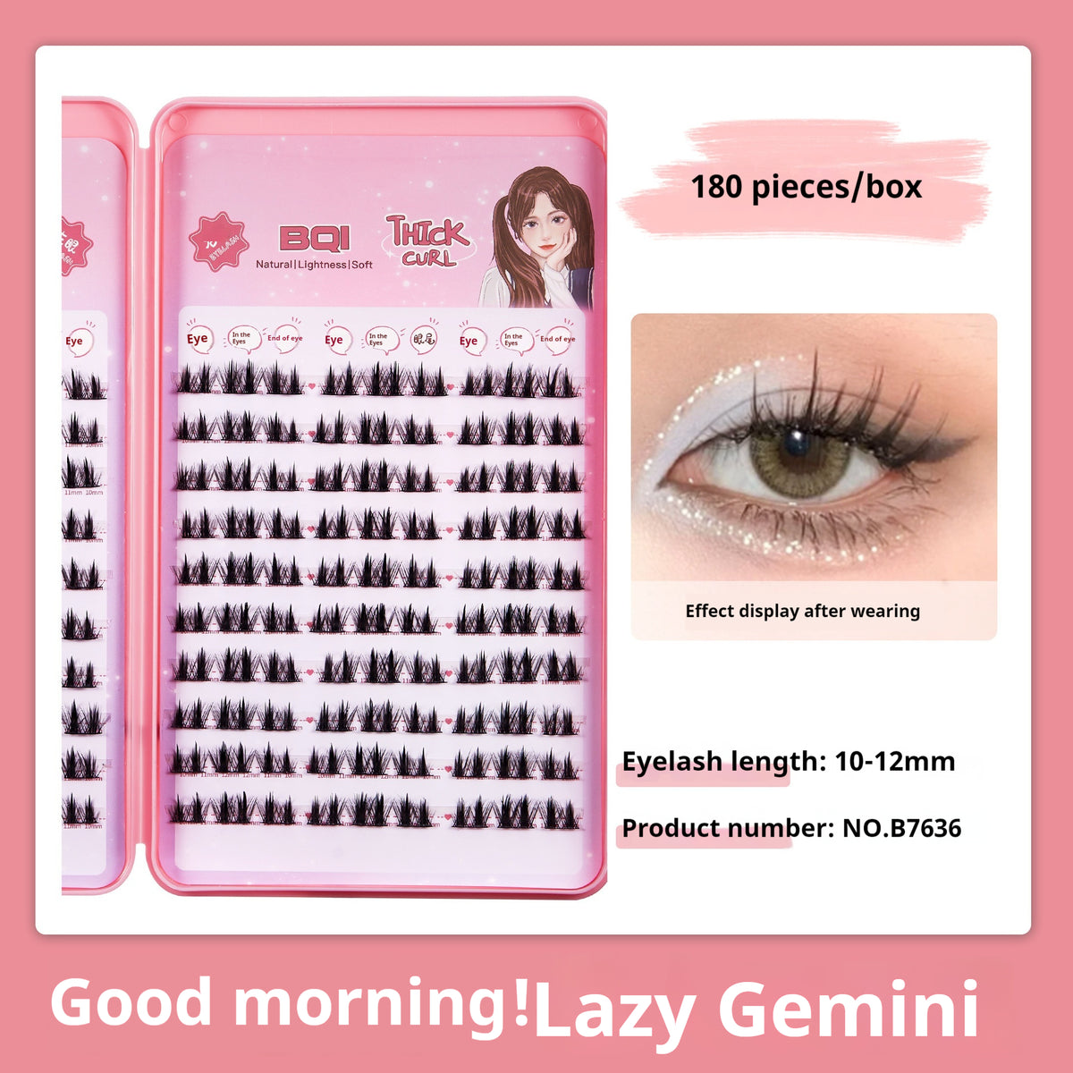 Cluster False Lash Book