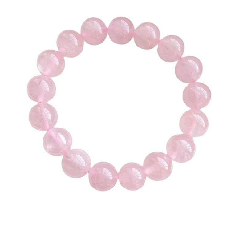 Rose Quartz Bead Bracelet