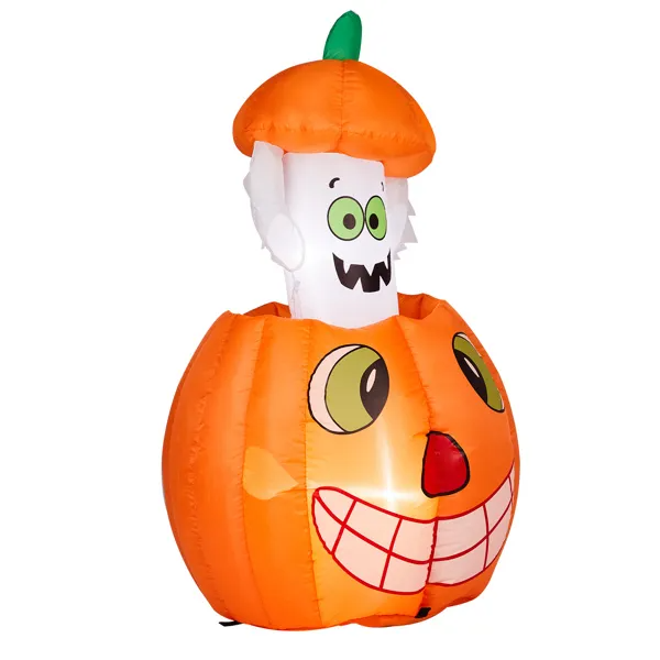 2.8 ft Inflatable Pumpkin Ghost