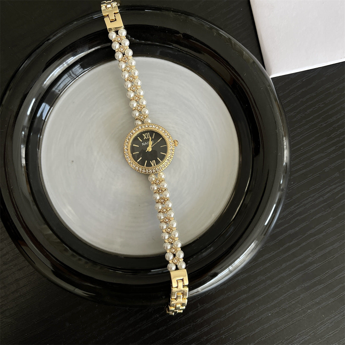 Pearl Bracelet Watch