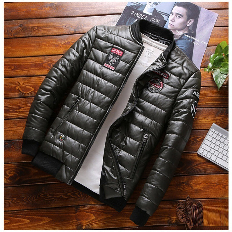 Men's Patch Padded Jacket
