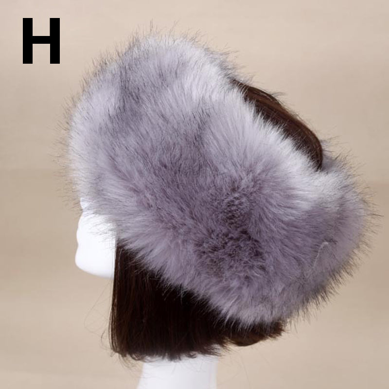 Faux Fur Open-Top Hat