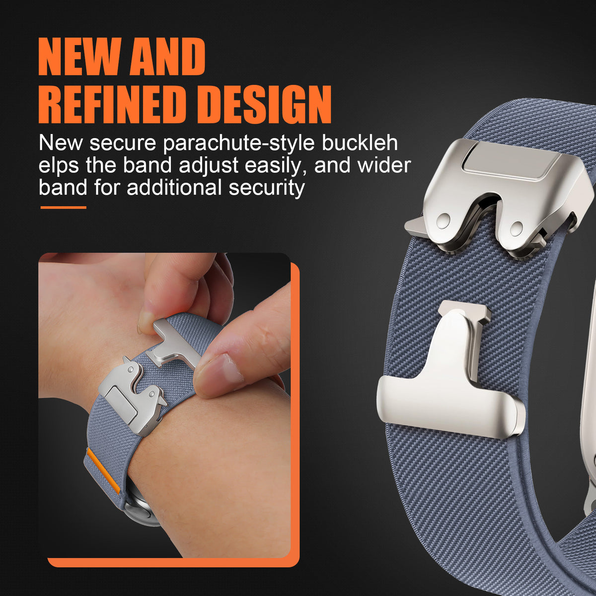 Stretch Nylon Loop for Apple Watch