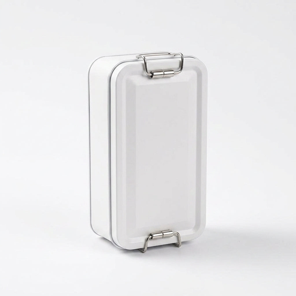 Tin Storage Box with Latch