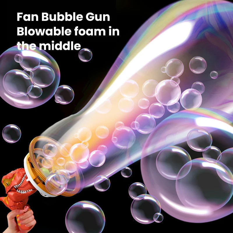Dinosaur Bubble Fan Machine