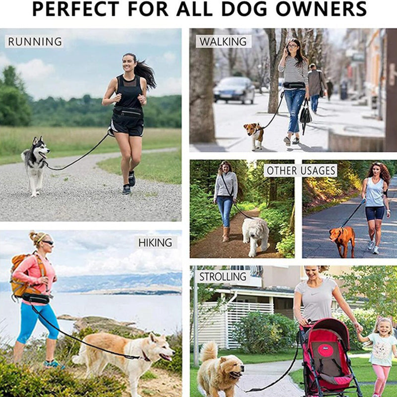Hands-Free Running Dog Leash