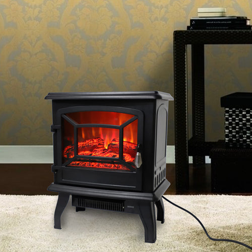 17-Inch Freestanding Electric Fireplace