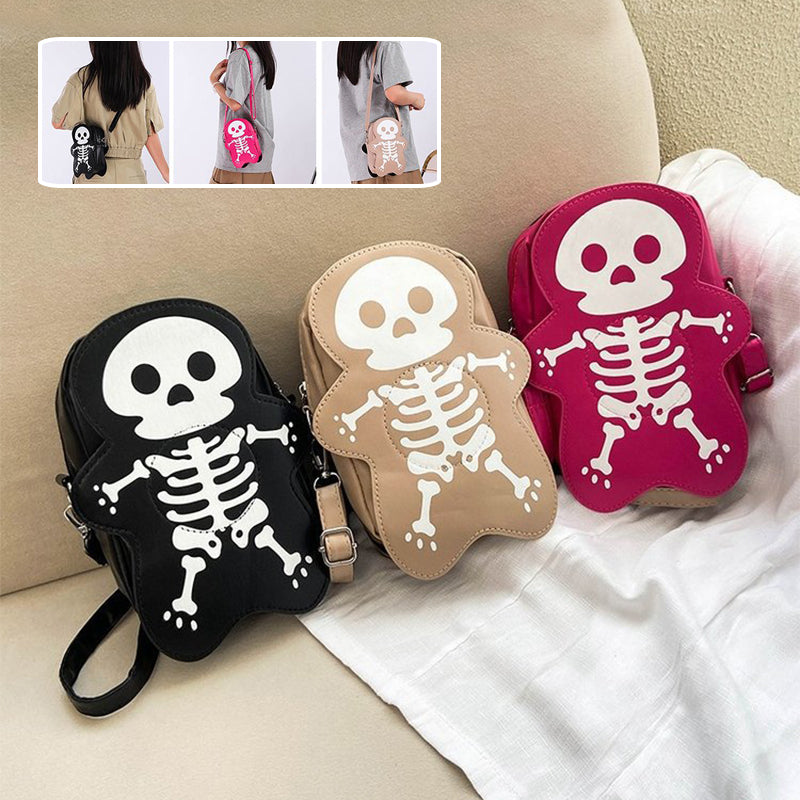 Cute Skull Crossbody Phone Bag