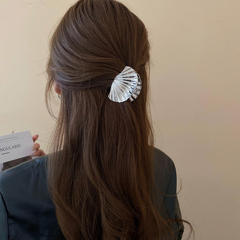 Seashell Metal Hair Claw