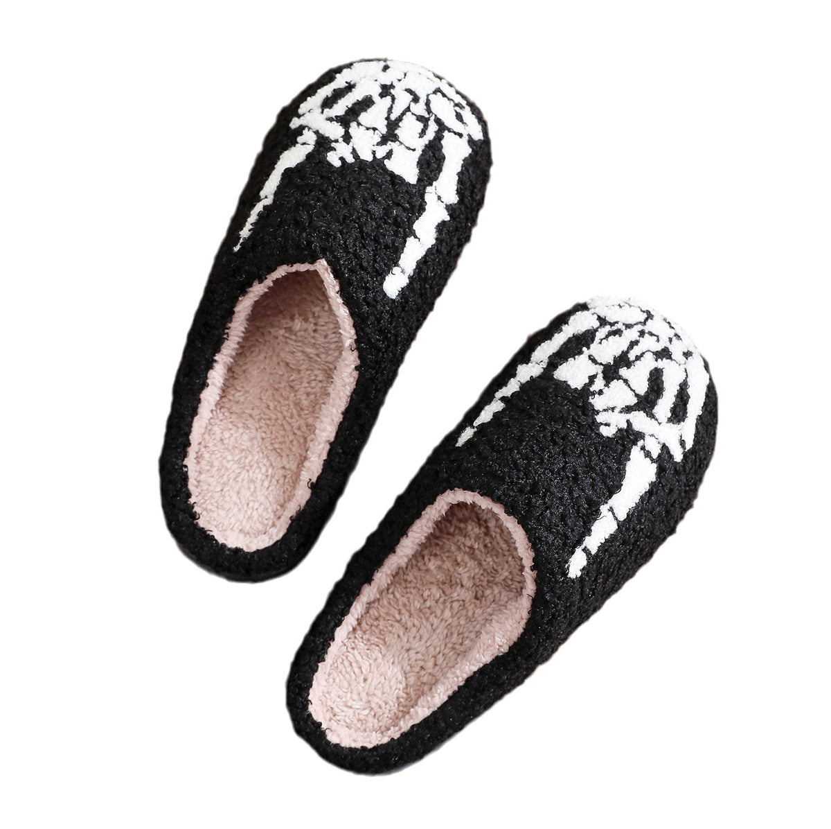 Rock-On Skeleton Hand Slippers