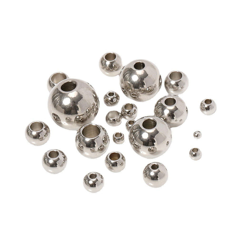 Stainless Steel Spacer Beads (100 pcs)