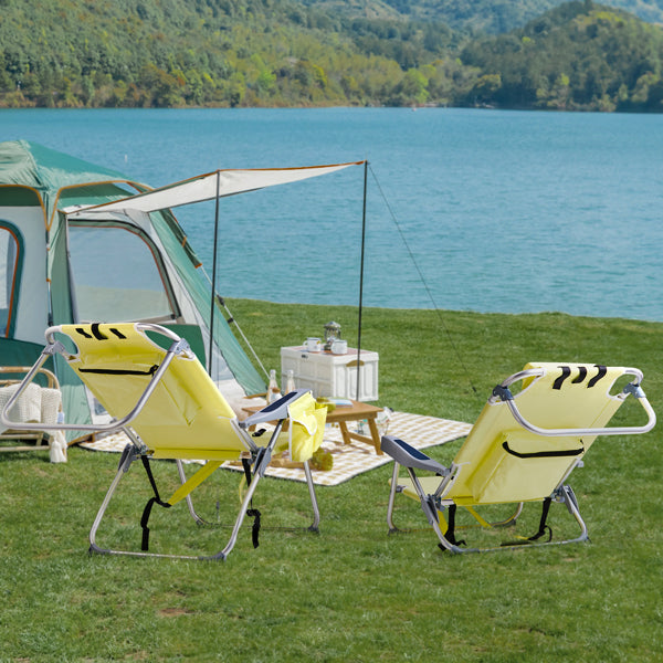Folding Aluminum Beach Chair