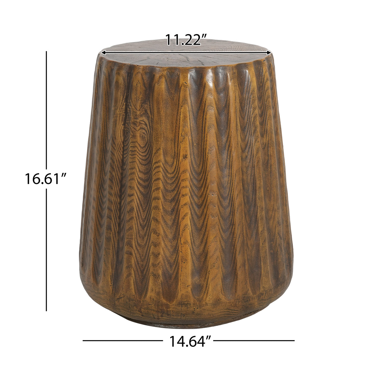 Tree Stump Side Table