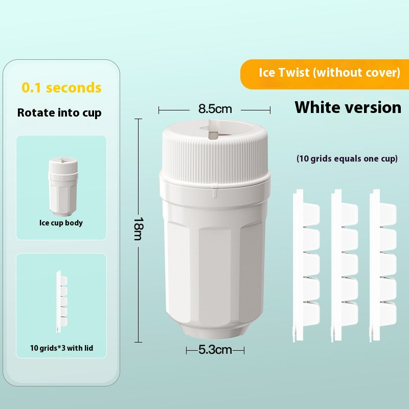 Twist-Release Ice Cube Cup