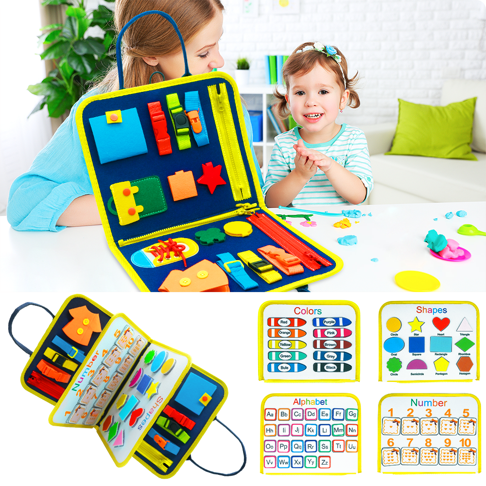 Montessori Felt Busy Book