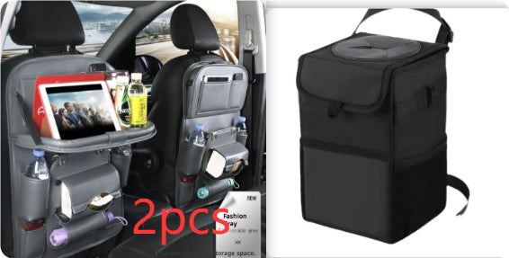 Faux Leather Seat-Back Car Organizer