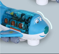 Bump & Go Light-Up Toy Airplane