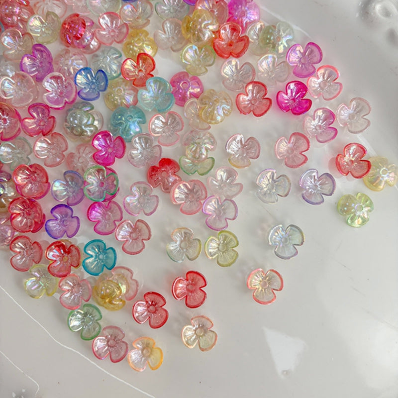 Glow-in-the-Dark Flower Beads