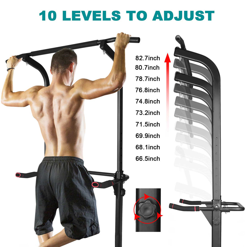 Power Tower with Pull-Up Bar & Bench