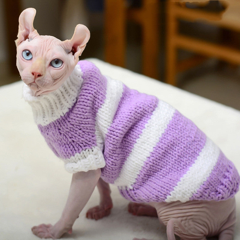 Hairless Cat Knit Sweater