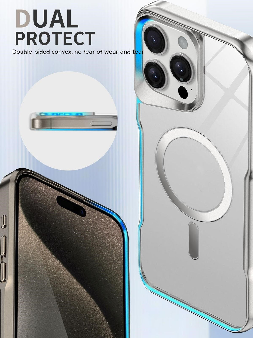 Mirror Chrome Magnetic iPhone Case