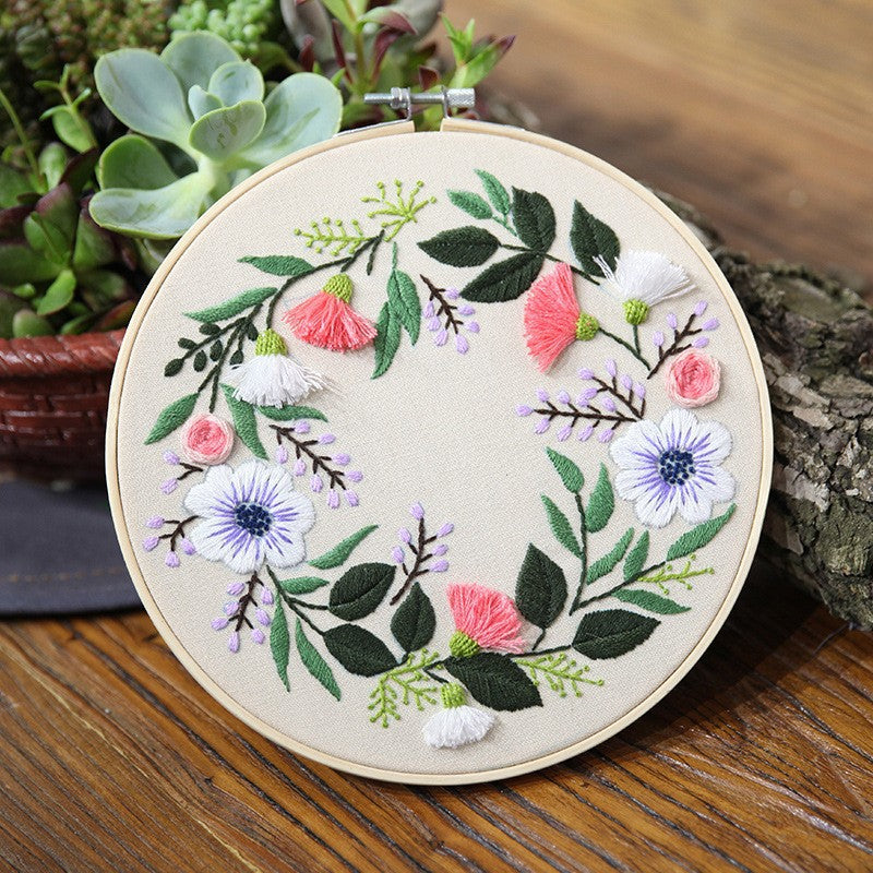 3D Flower Embroidery Kit