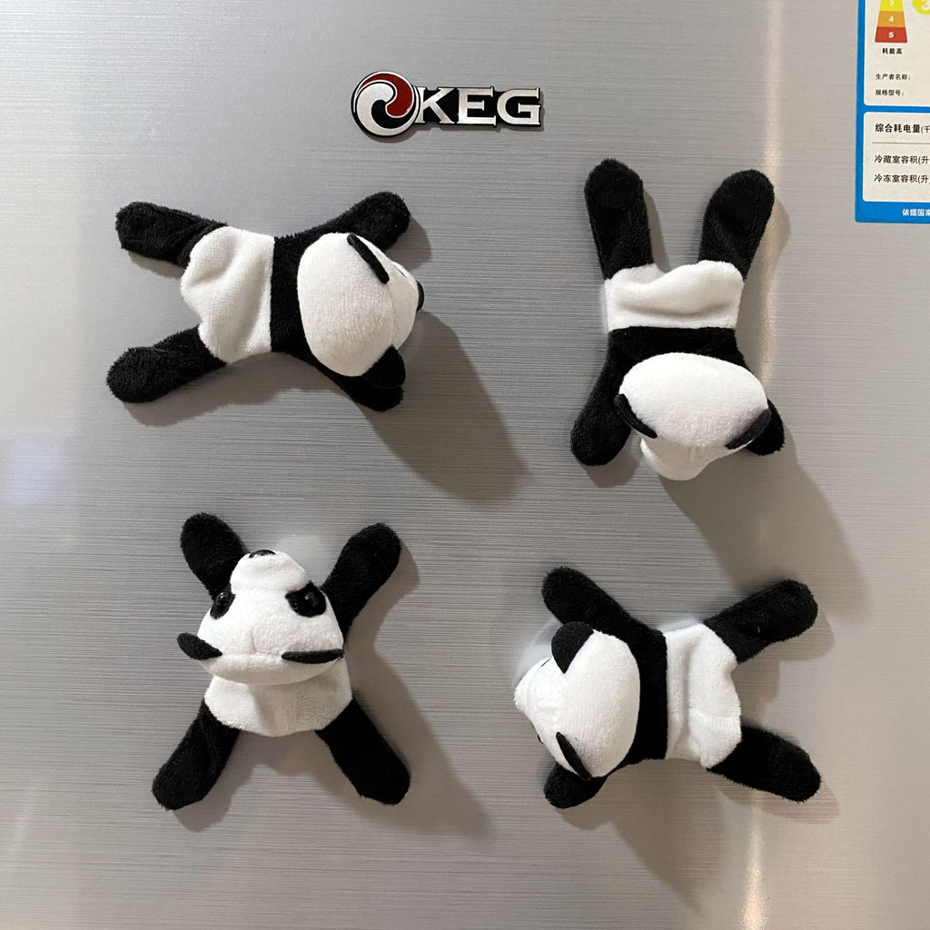 Plush Panda Fridge Magnet