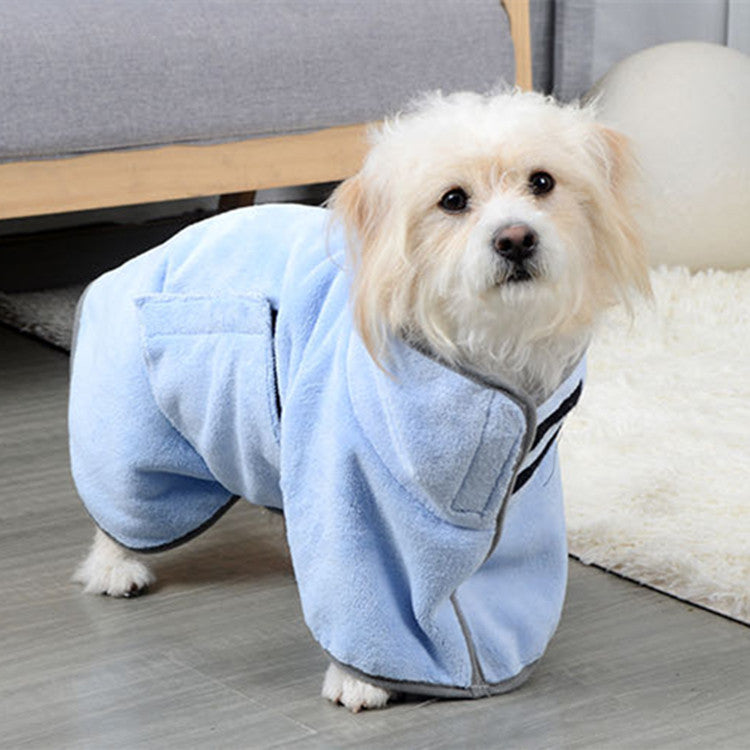 Quick-Dry Pet Bathrobe