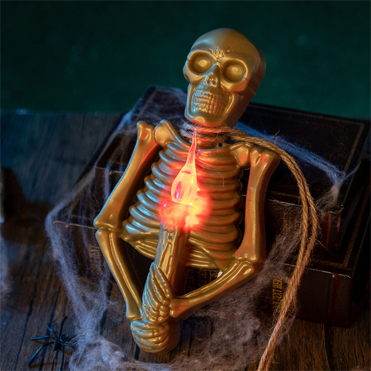 Skull Candlestick LED Light