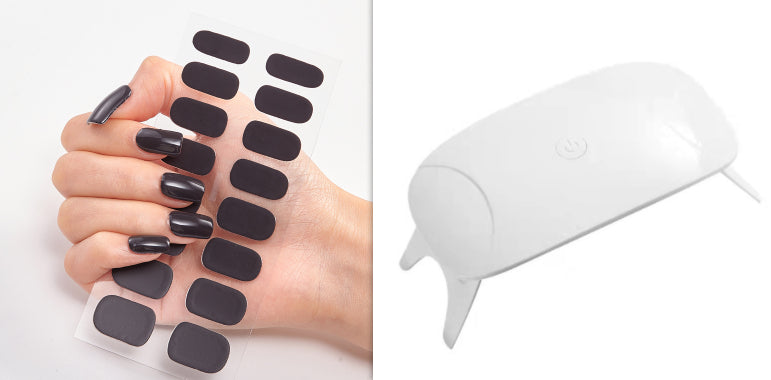 Letter Design Nail Stickers